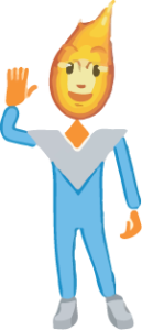 Erre la mascotte di Revis