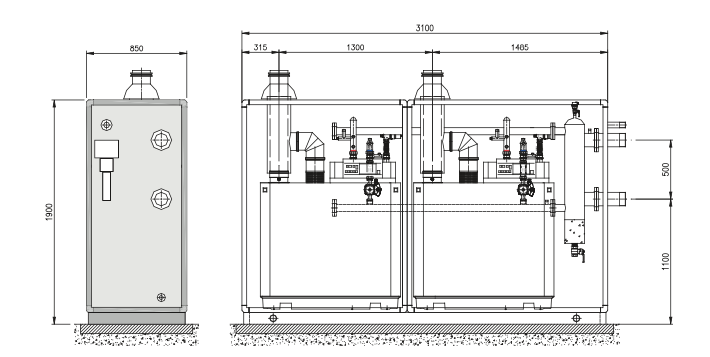 Esempio del modulo Re Box - GAS 210 ECO PRO