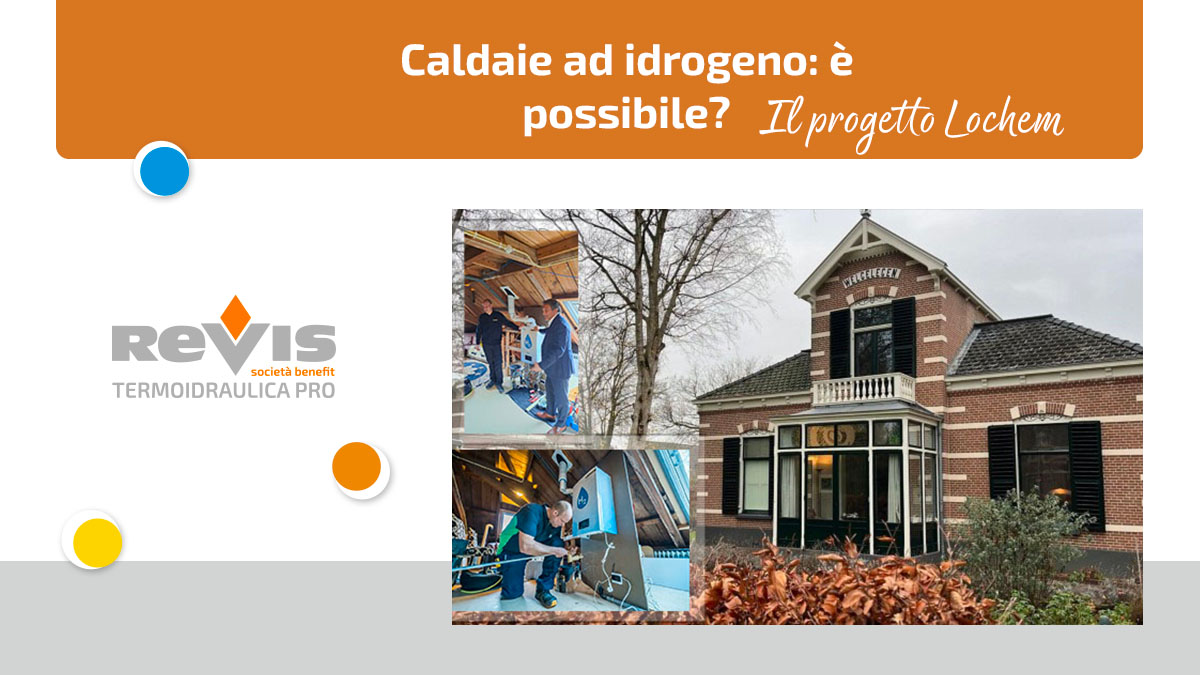 Caldaia ad idrogeno: progetto Lochem con casa antica